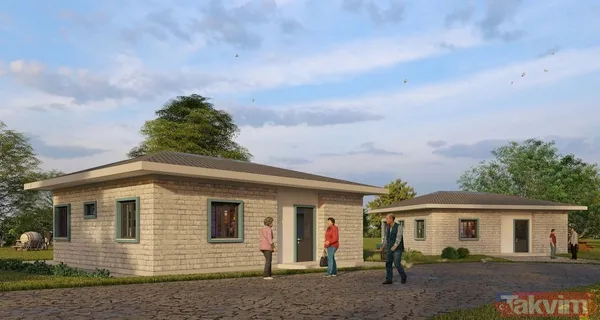 Yangın sonrası ihya başlıyor! İzmir ve Bilecik'teki köy evlerinin temeli atılacak - 11