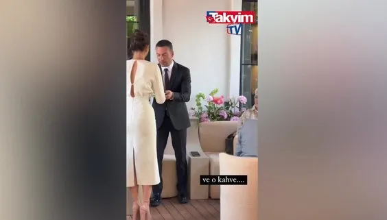 Oğuzhan Koç, Demet Özdemir’i istemeye gitti! Kahve içtiği anlar sosyal medyayı salladı