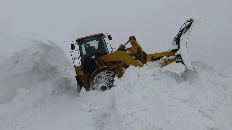 Muş'ta kar kalınlığı 5 metreyi geçti! - 11