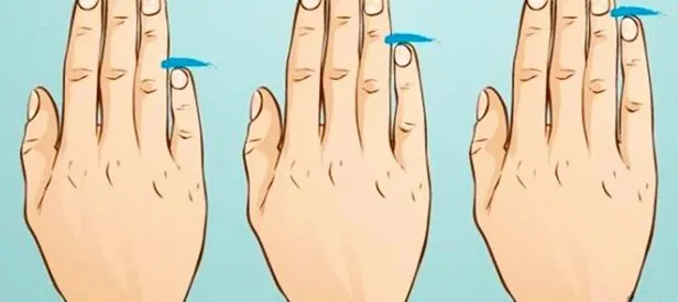 Serçe parmak testi: Eğer küçük parmağınız böyleyse para size kene gibi yapışacak