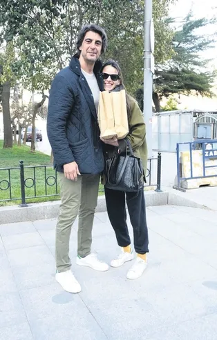 Edwina Sponza ile yeniden barışan İbrahim Kutluay'dan Bebek'te aşk şovu