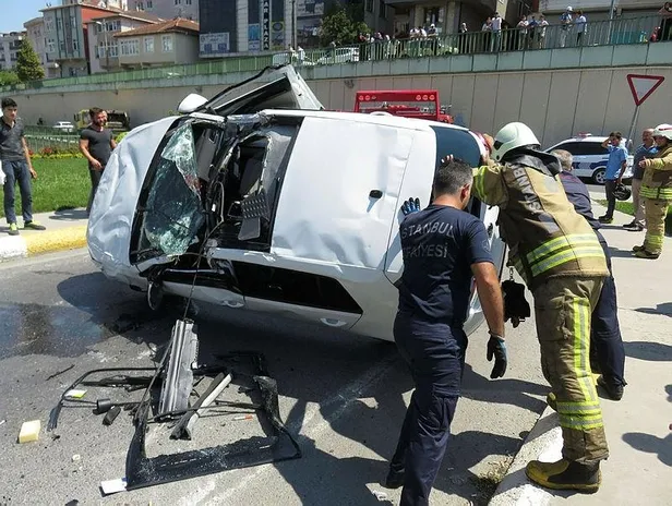 Son dakika: Çekmeköy-Şile yolunda trafik kazası: 3 yaralı-1
