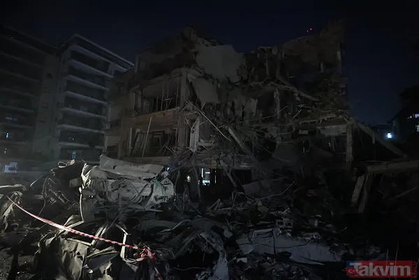 İran'dan İsrail'e misilleme! Füzeler yağdı binalar yıkıldı | İşte yıkımdan kareler - 48