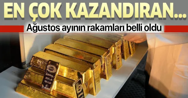 Ağustosun en çok kazandıranı altın oldu