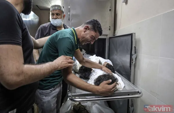 SON DAKİKA: İsrail çocukları uykularında katletti! Şehit olan Filistinli sayısı 130'a yükseldi - 1