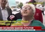 Eski Türkiye yeni Türkiye farkını çok izi özetleyen teyze