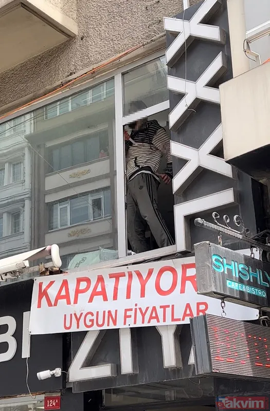 Şişli'de nefes kesen operasyon! Özel harekat devreye girdi... Oğlu tarafından rehin alınan adam pencereden atladı - 2