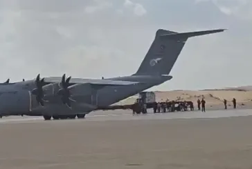 Türkiye'nin Gazze'ye yardımları Mısır'da