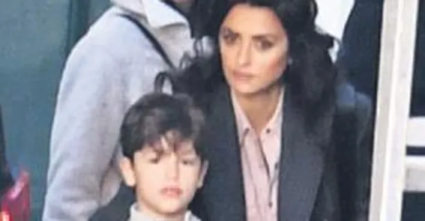 İtalya’da oğluyla sette