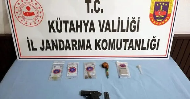 Kütahya’da uyuşturucu ticaretine 3 tutuklama