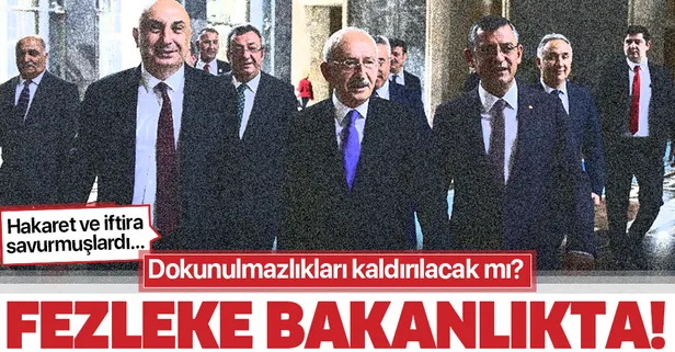 CHP'li Özgür Özel ve Engin Özkoç hakkında hazırlanan fezleke Adalet Bakanlığı'na gönderildi