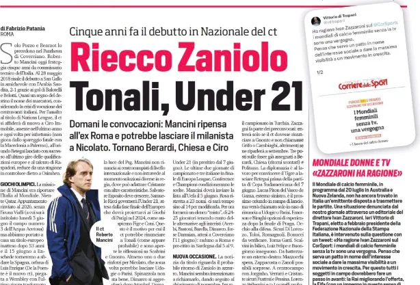 Mancini'den Zaniolo kararı! - 5