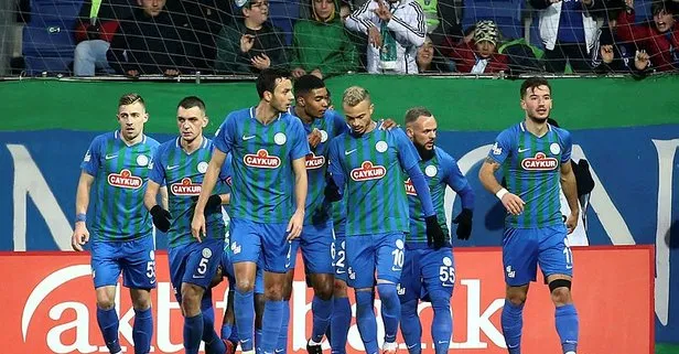 Çaykur Rizespor'a kar engeli! İzmir'e gidemediler