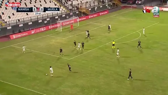 GOL: Manisa FK - 0 1 - Muğlaspor | Mehmet Yiğit