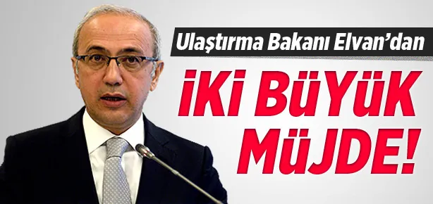Bakandan iki büyük müjde!