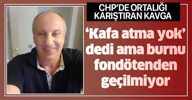 Mehmet Siyam Kesimoğlu, Muharrem İnce’ye kafa mı attı? Fotoğrafta dikkat çeken fondöten detayı