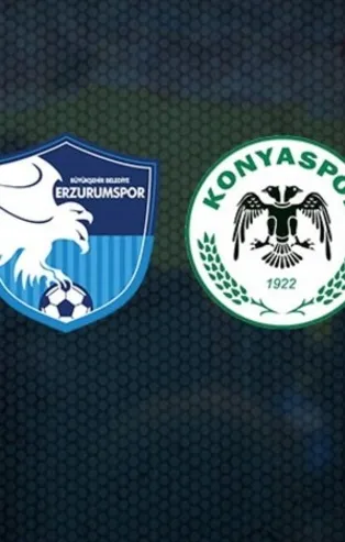 BB Erzurumspor Konyaspor 1-2 (MAÇ SONUCU)