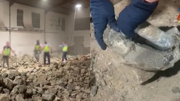 Polis bile şaşkına döndü! Sahte taşların içine gizlenmiş...-2
