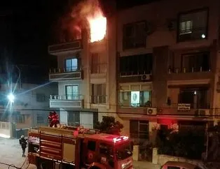Apartmanda feci yangın: 1 ölü