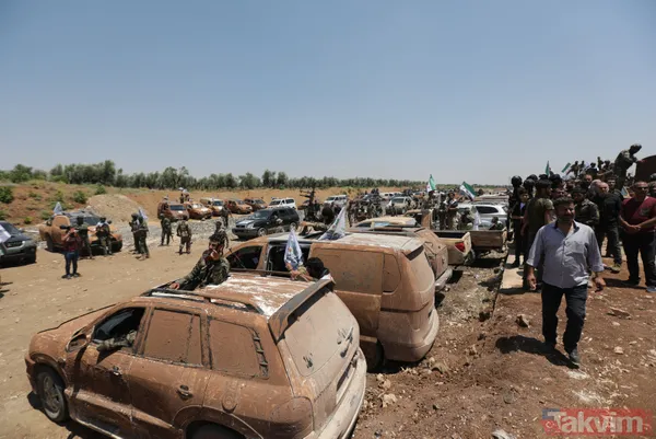 YPG/PKK'yı titreten operasyona doğru! SMO Tel Rıfat cephe hattına takviye gönderdi - 15