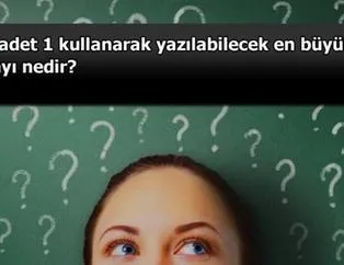 Beyin yakan mantık soruları