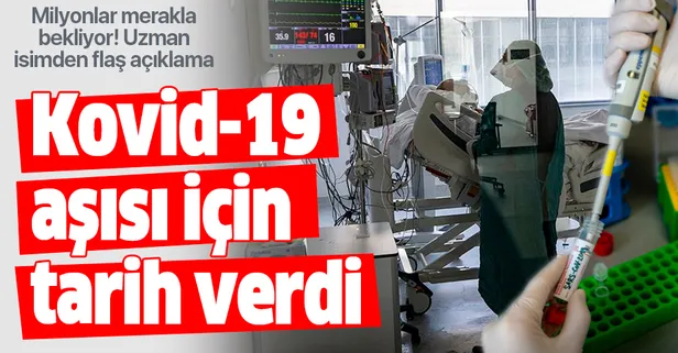 Son dakika: Kovid-19 aşısıyla ilgili flaş açıklama: Yılbaşı sonrası piyasada olma ihtimali yüksek