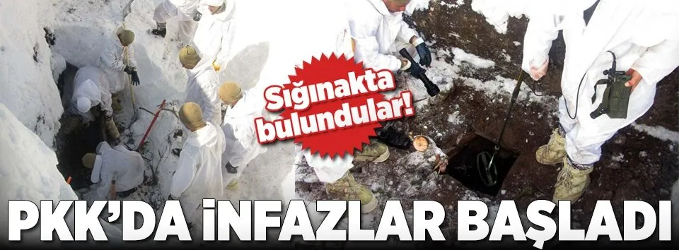 PKK sığınağında 2 ceset bulundu