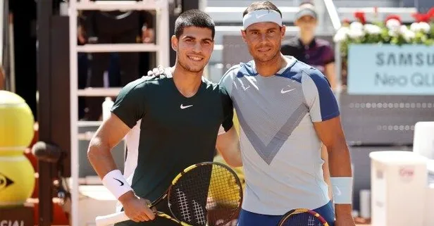 "Çırak ustayı geçti!" Madrid Açık'ta Carlos Alcaraz, Rafael Nadal'ı eledi