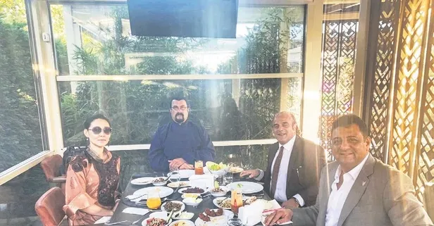 ABD'li oyuncu Steven Seagal İstanbul'dan ziyafet çekti
