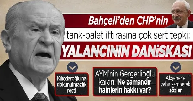 Bahçeli'den Grup Toplantısı'nda önemli açıklamalar