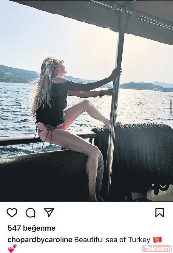 ‘Elmas Kraliçesi’ lakaplı Alman milyarder Caroline Scheufele tarihe geçti! Bodrum'da ödediği hesap dudak uçuklattı - 11