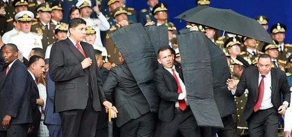 VENEZUELA DEVLET BAŞKANI NİCOLAS MADURO'YA SUİKAST GİRİŞİMİ