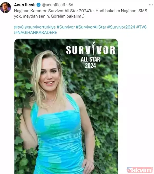 Acun Ilıcalı bir ismi daha açıkladı! İşte üçüncü Survivor yarışmacısı! Aşkıyla Survivor'a damga vurmuş ama hüsranla bitmişti - 4