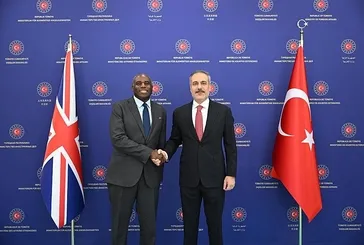 Ankara'da kritik temas! Bakan Fidan İngiliz mevkidaşı David Lammy ile görüştü