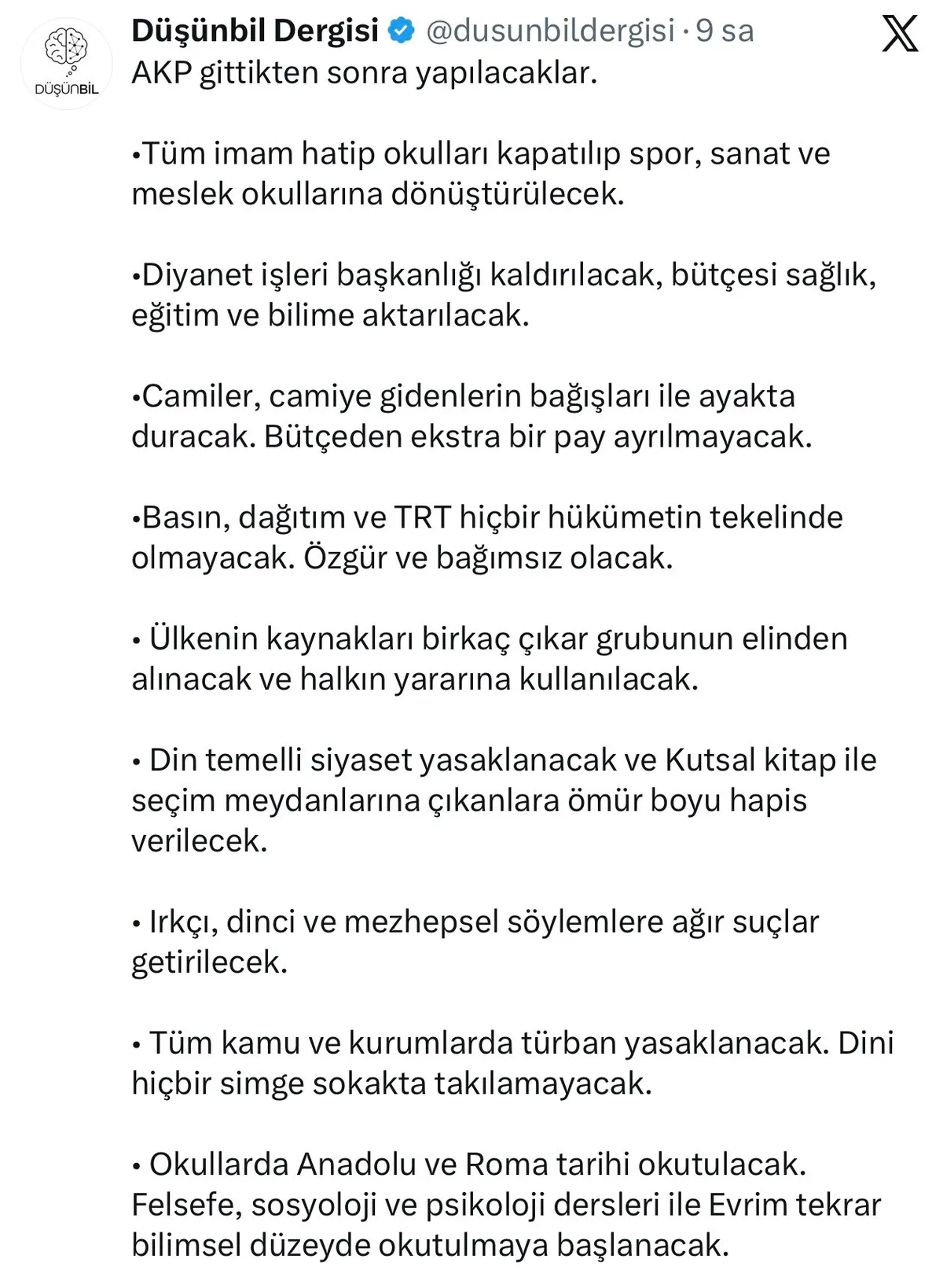 1791899279826.jpg Düşünbil Dergisi’nden 28 Şubatçı provokasyon: Sözde iktidar değişikliği sonrasında yapılacakları sıraladılar-2
