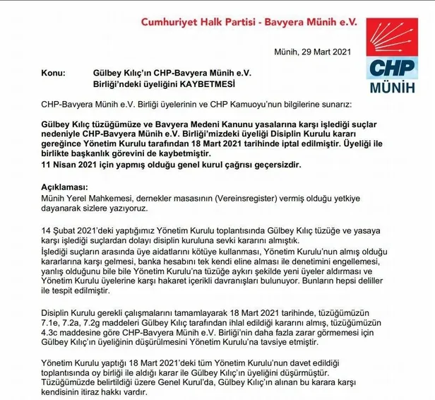 SON DAKİKA: Almanya'da CHP’li üyeler başkanı partiden kovdu: Tacize uğrayan varsa bizle irtibata geçsin-3