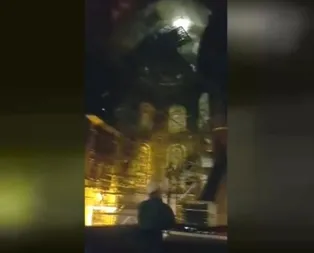 Ayasofya’da Amenerrasulü ile ses denemesi