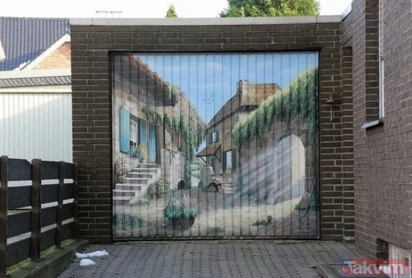 En sıra dışı garaj kapıları - 23