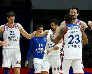 Anadolu Efes durdurulamıyor!