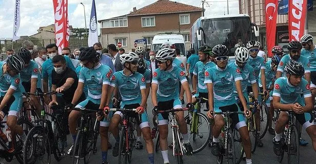 Son dakika: Şehit Ömer Halisdemir Ulusal Bisiklet Turu İstanbul’dan başladı