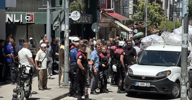 Park meselesi kavgaya dönüştü | Polise tekme atıldı