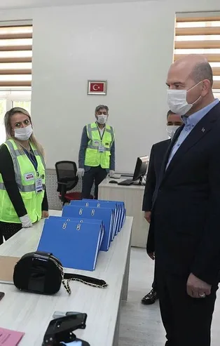Son dakika: İçişleri Bakanı Süleyman Soylu'dan Vefa Sosyal Destek Koordinasyon Merkezi'ne ziyaret