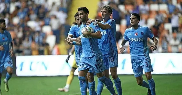 Trabzonspor son dakika golüyle Adana Demir’e boyun eğdi