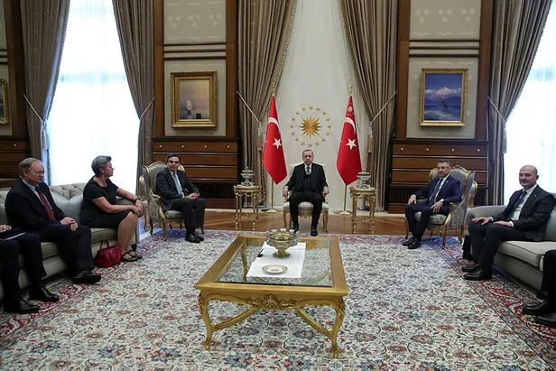 Son dakika: Başkan Erdoğan AB heyetini kabul etti-1