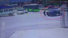 El frenini çekmeyi unuttu, peşinden koştu