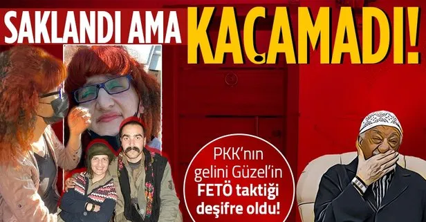 HDP’li Semra Güzel’den FETÖ taktiği: PKK’nın gaybubet evinde saklandı!