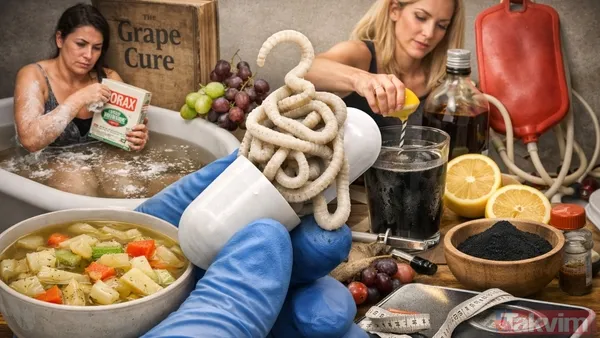Tarihin en tuhaf ve tehlikeli detoksları: Parazit yutandan boraks banyosuna... - 3