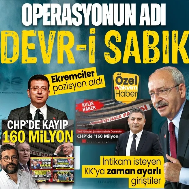 Ekremci Halk TV ve Odatvden Kılıçdaroğluna zaman ayarlı Devr-i Sabık operasyonu! Kayıp 160 milyon lira iddiasının perde arkası