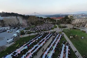 Boğaziçi’nde en onurlu ’eylem’