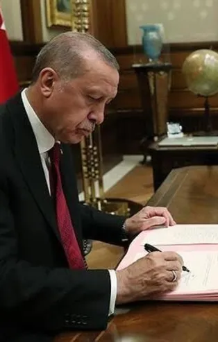 Atama kararları Başkan Erdoğan'ın imzasıyla Resmi Gazete'de